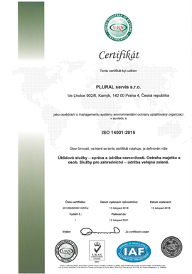 Certifikát